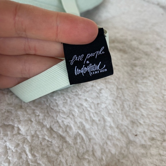 Star Patterned Sleep "Starry Eyed Mask" by Free People Vegan Leather - Picture 5 of 5